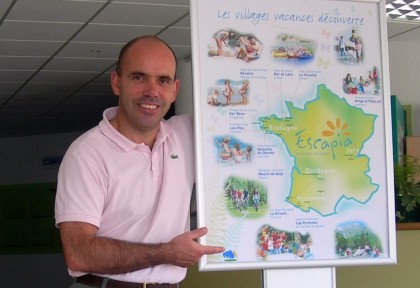 Christophe VILLEFROY, directeur du Village Vacances