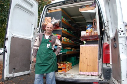 Eric Mayol et son camion