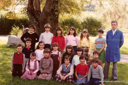 Ecole de Bielle, environ 1980