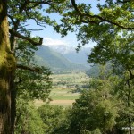 Vue sur la vallée d'Ossau